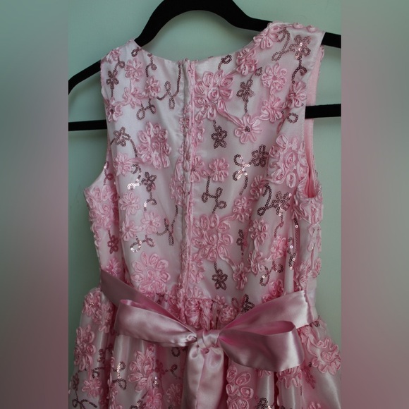 American Princess Pink Embroidered Dress - Picture 9 of 10